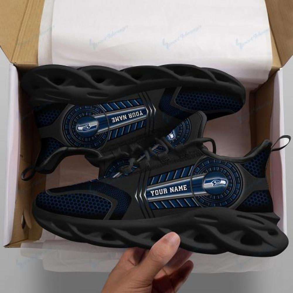 Ideafootwear Seattle Seahawks Max Soul Shoes Sneakers For Men And Women 37