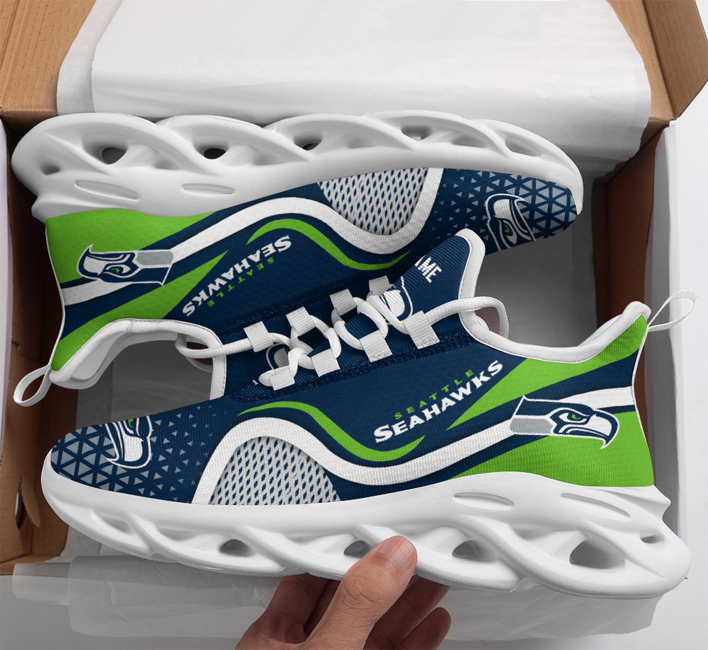 Ideafootwear Seattle Seahawks Max Soul Shoes Sneakers For Men And Women 27