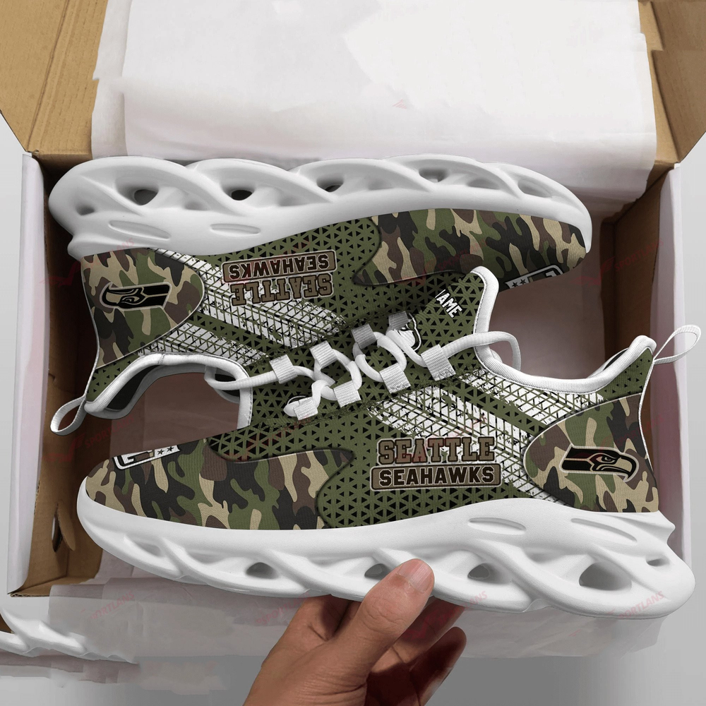 Ideafootwear Seattle Seahawks Max Soul Shoes Sneakers For Men And Women 8