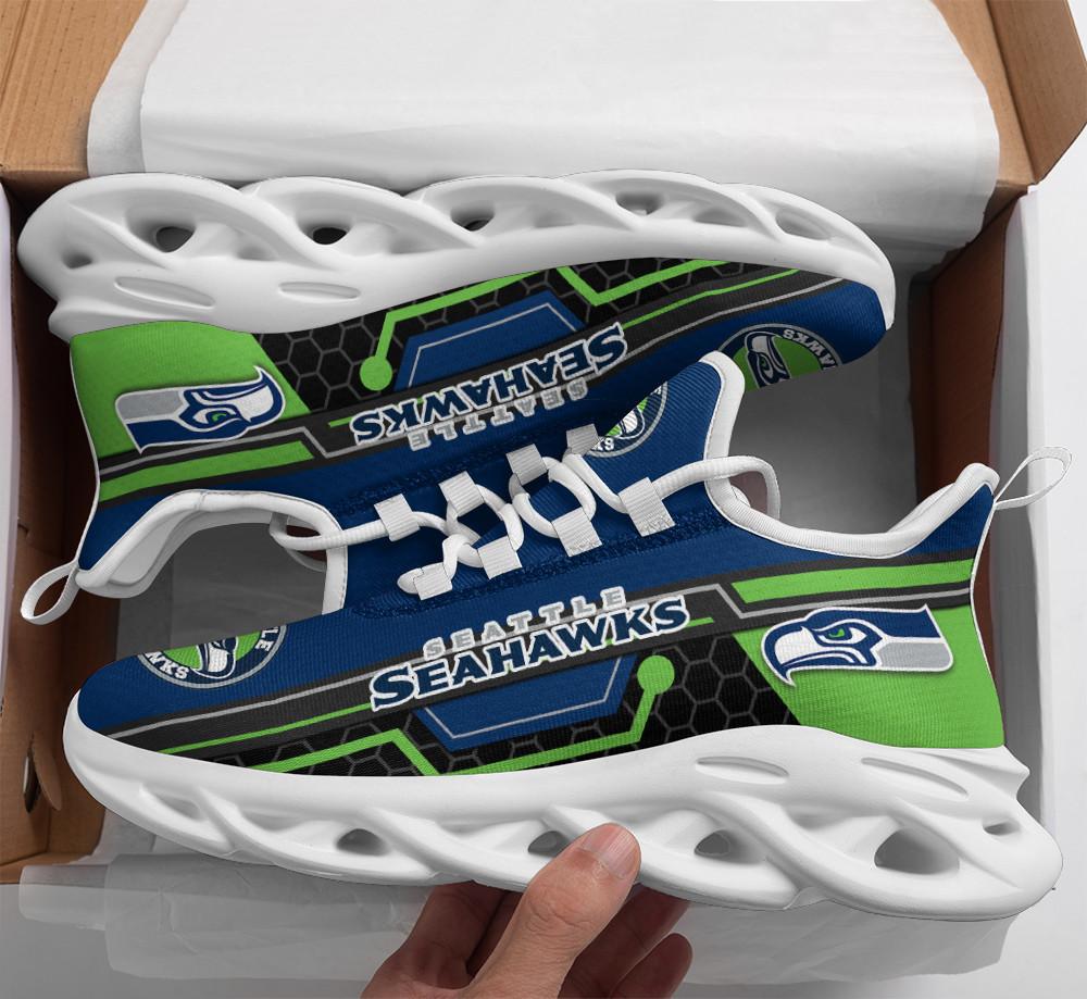 Ideafootwear Seattle Seahawks Max Soul Shoes Sneakers For Men And Women 11