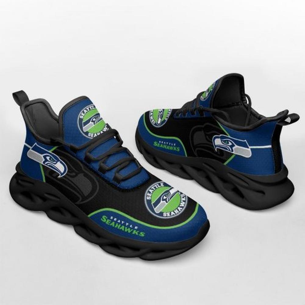 Ideafootwear Seattle Seahawks Max Soul Shoes Sneakers For Men And Women 6