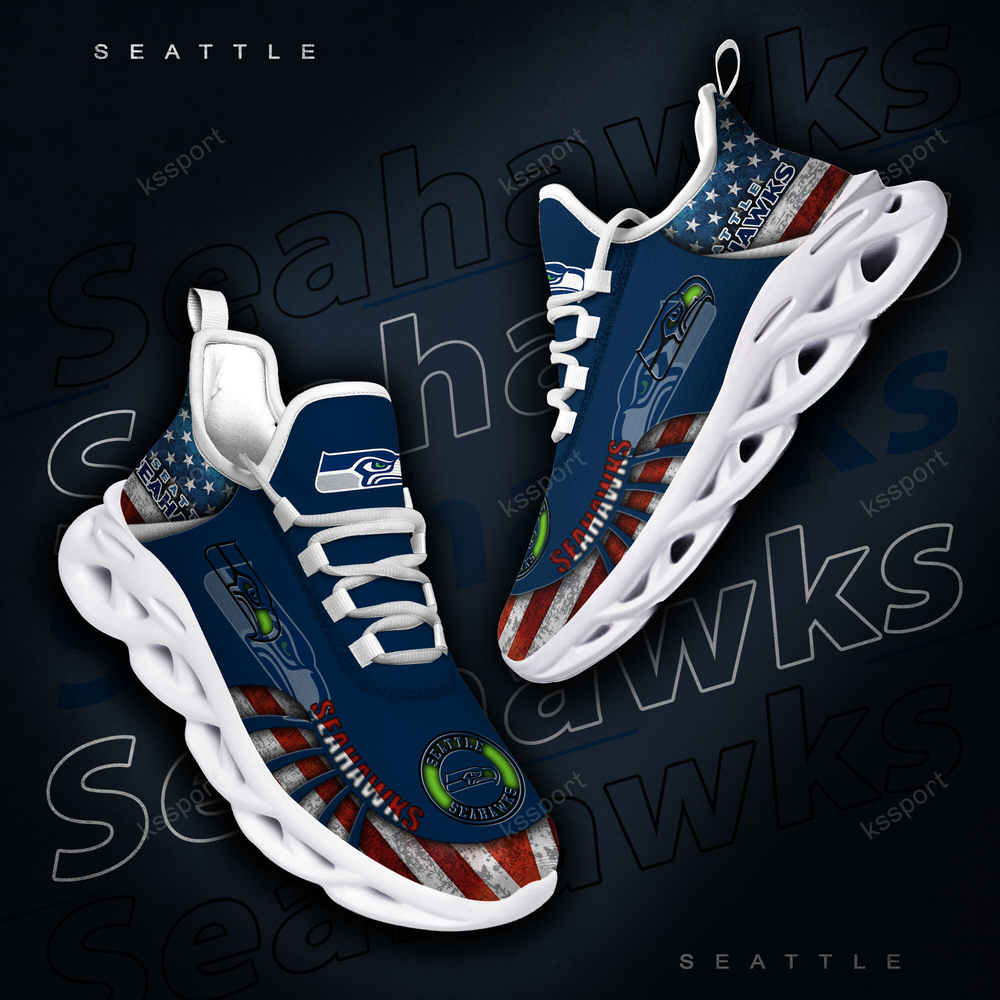 Ideafootwear Seattle Seahawks Max Soul Shoes Sneakers For Men And Women 14