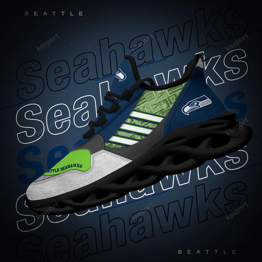 Ideafootwear Seattle Seahawks Max Soul Shoes Sneakers For Men And Women 9
