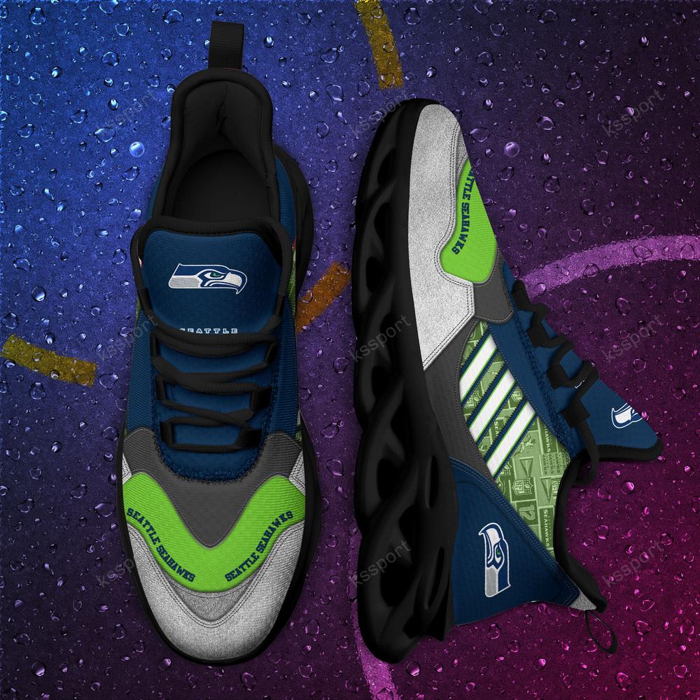 Ideafootwear Seattle Seahawks Max Soul Shoes Sneakers For Men And Women 9