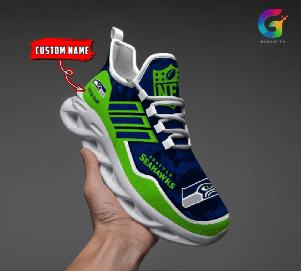 Ideafootwear Seattle Seahawks Max Soul Shoes Sneakers For Men And Women 30
