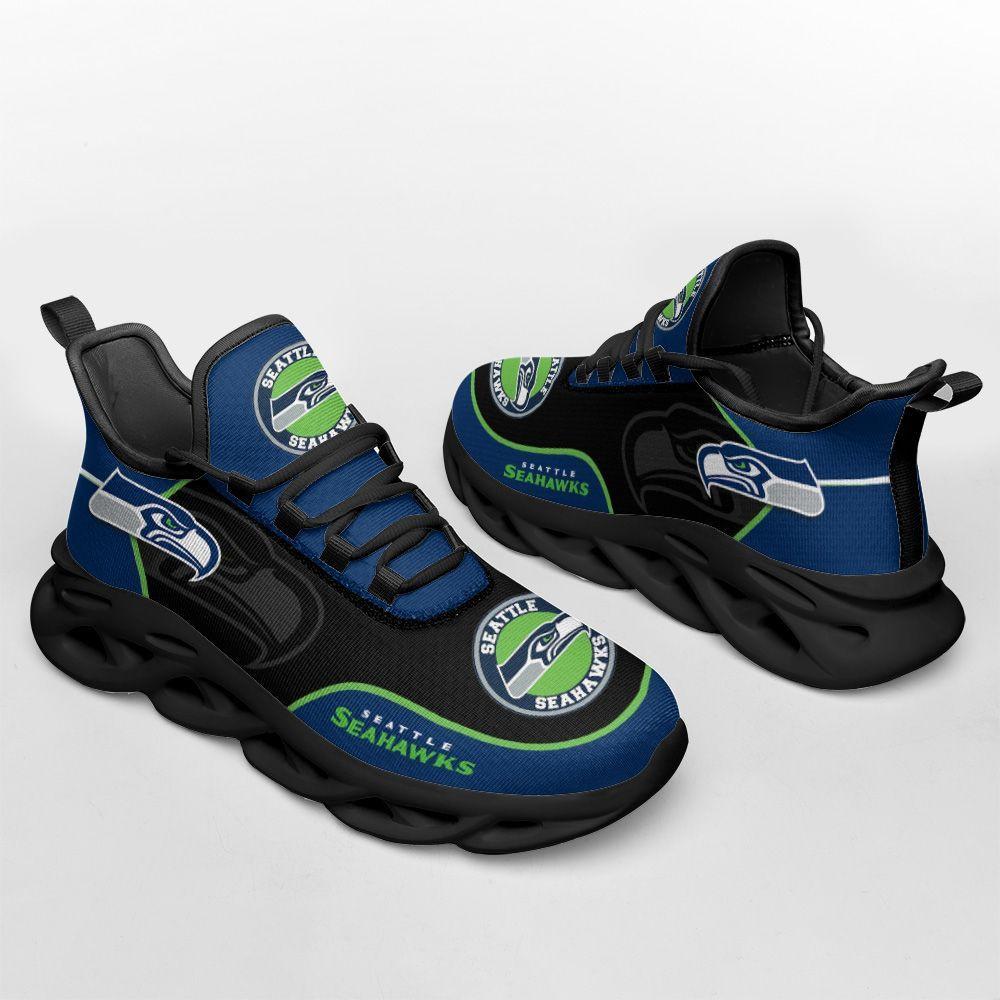 Ideafootwear Seattle Seahawks Max Soul Shoes Sneakers For Men And Women 6