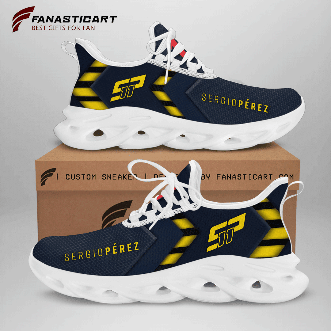 Ideafootwear Sergio Pérez Max Soul Shoes Sneakers For Men And Women 18