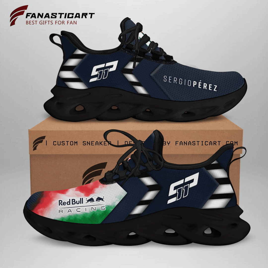 Ideafootwear Sergio Pérez Max Soul Shoes Sneakers For Men And Women 16