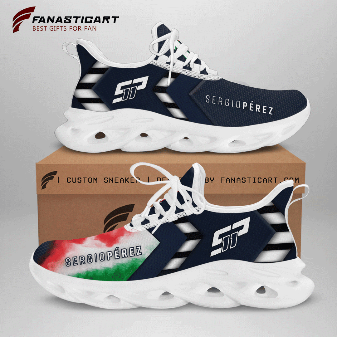 Ideafootwear Sergio Pérez Max Soul Shoes Sneakers For Men And Women 16