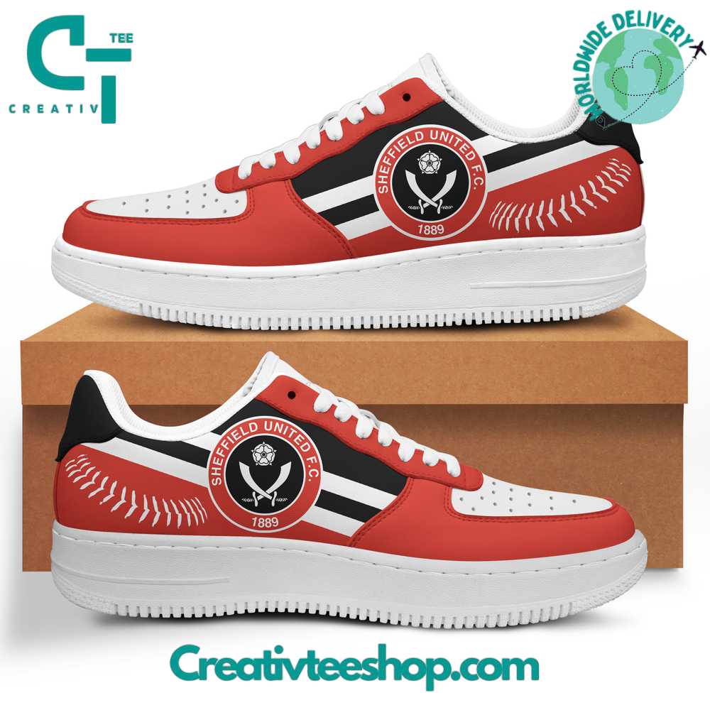 Ideafootwear Sheffield United  Air Low-Top Sneakers Shoes For Men And Women 1