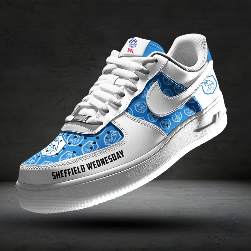 Ideafootwear Sheffield Wednesday Air Low-Top Sneakers Shoes For Men And Women 1