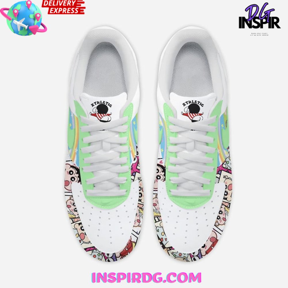 Ideafootwear Shinchan Fun Air Low-Top Sneakers Shoes For Men And Women 1