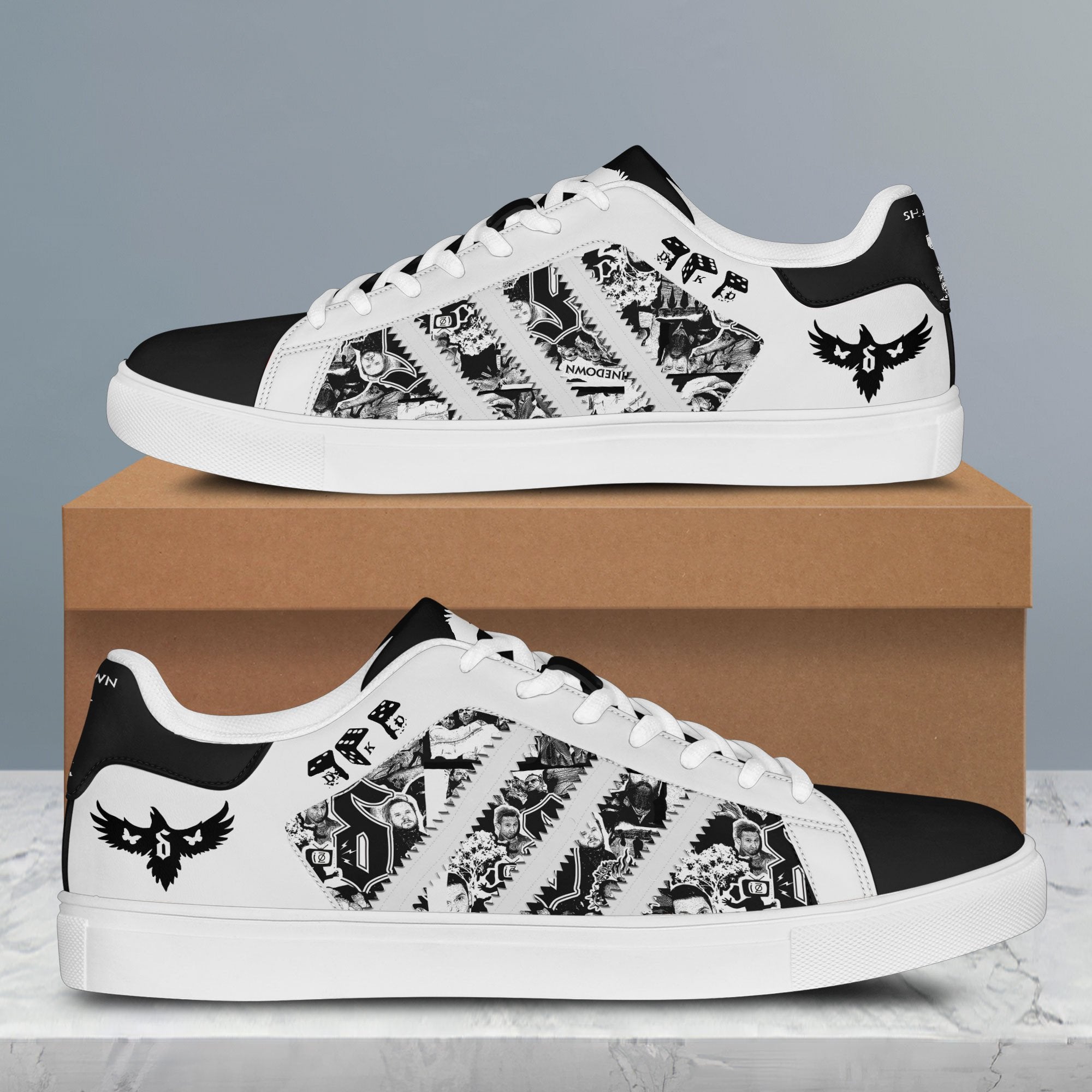 Ideafootwear Shinedown Skate Stan Shoes Sneakes For Men And Women 1