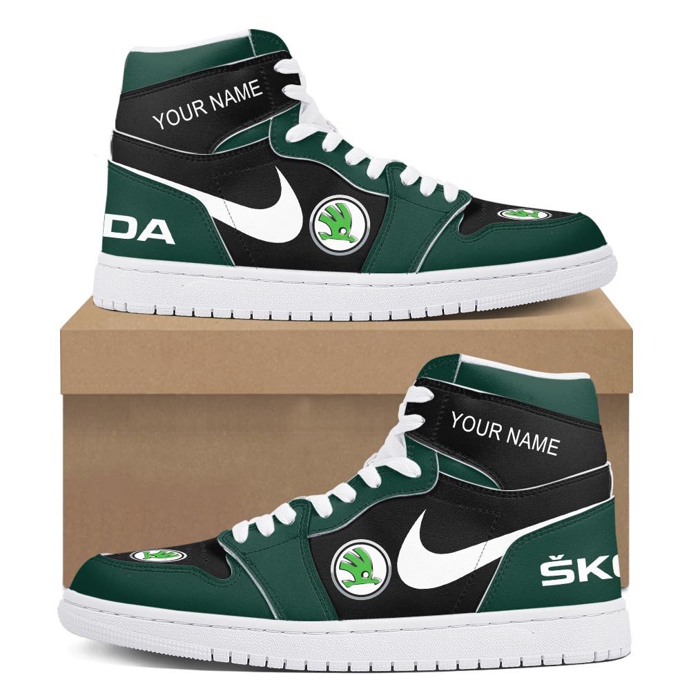Ideafootwear Skoda AJ1 High Sneakers Shoes For Men And Women 1