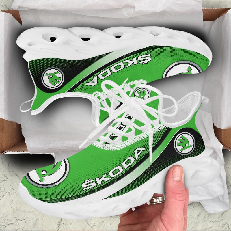 Ideafootwear Skoda Auto Max Soul Shoes Sneakers For Men And Women 1