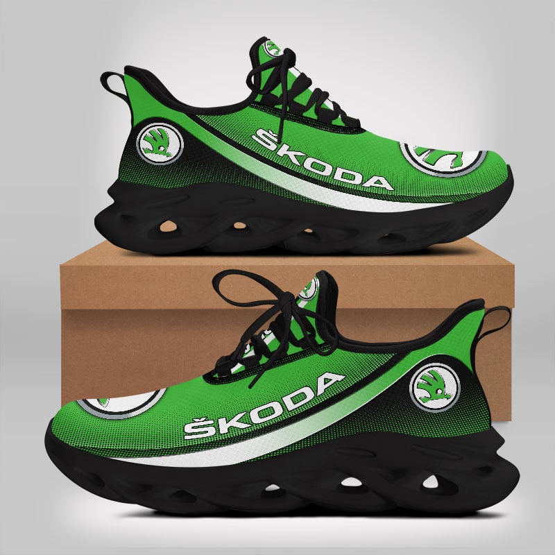 Ideafootwear Skoda Auto Max Soul Shoes Sneakers For Men And Women 1