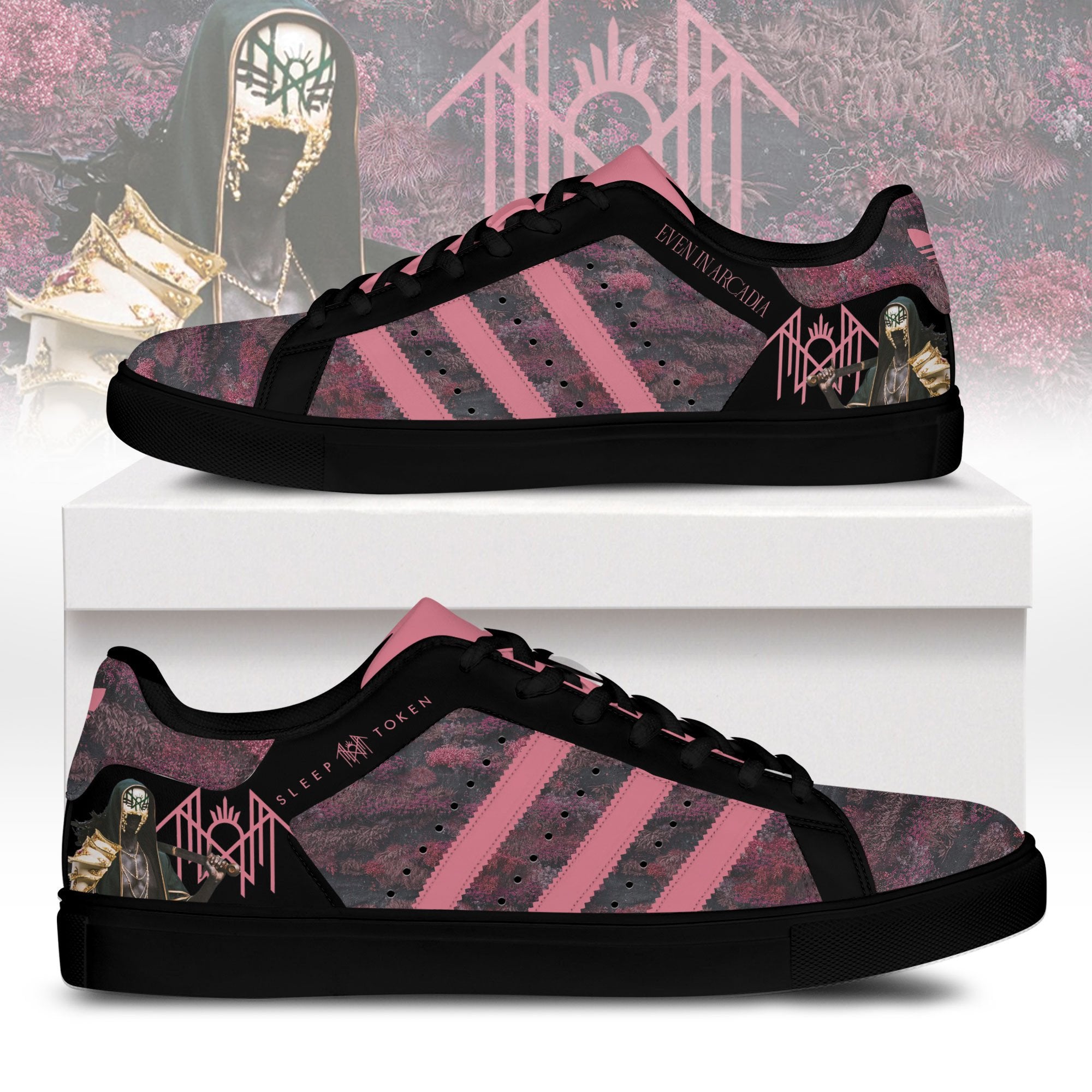 Ideafootwear Sleep Token Skate Stan Shoes Sneakes For Men And Women 3