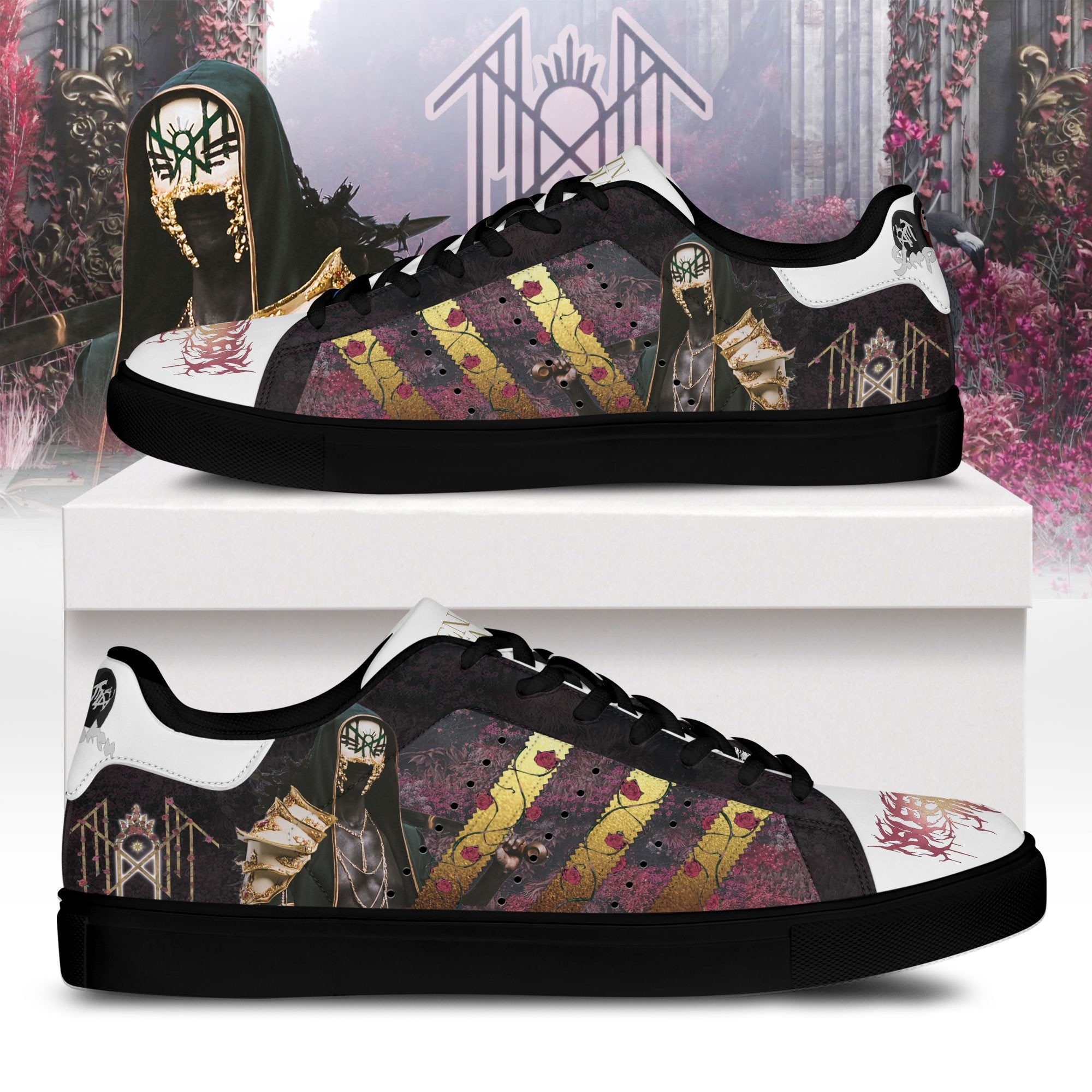 Ideafootwear Sleep Token Skate Stan Shoes Sneakes For Men And Women 2