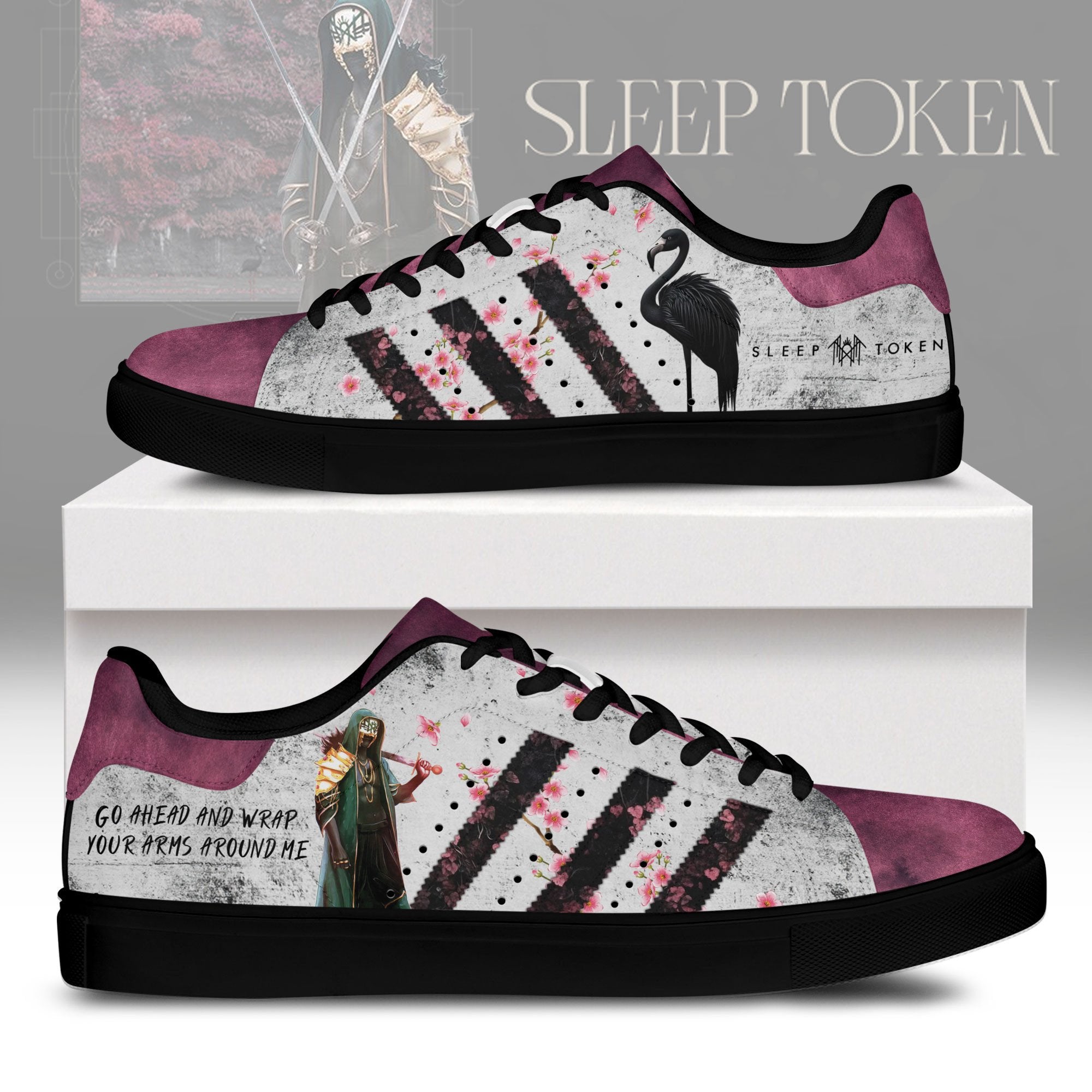 Ideafootwear Sleep Token Skate Stan Shoes Sneakes For Men And Women 5