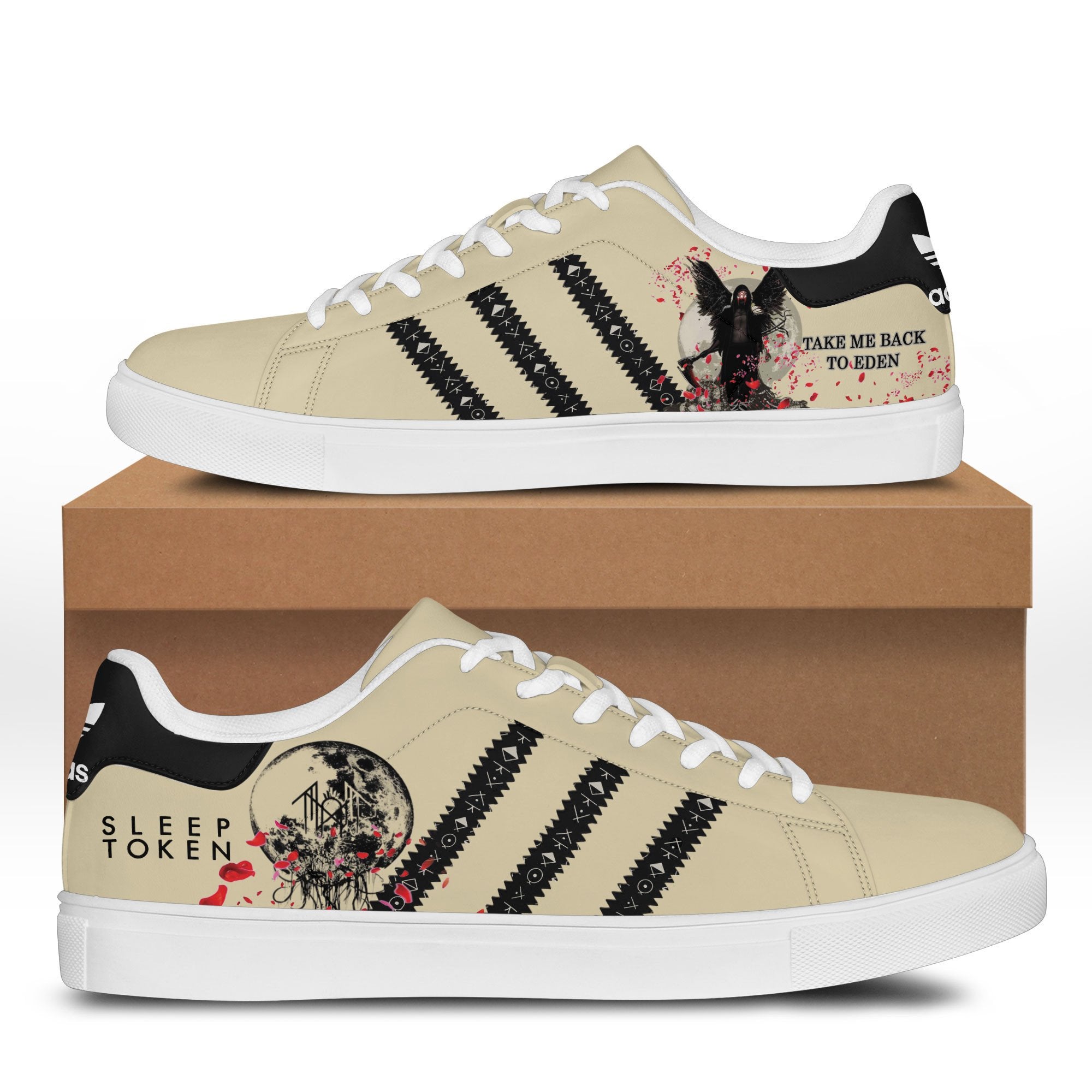 Ideafootwear Sleep Token Skate Stan Shoes Sneakes For Men And Women 4