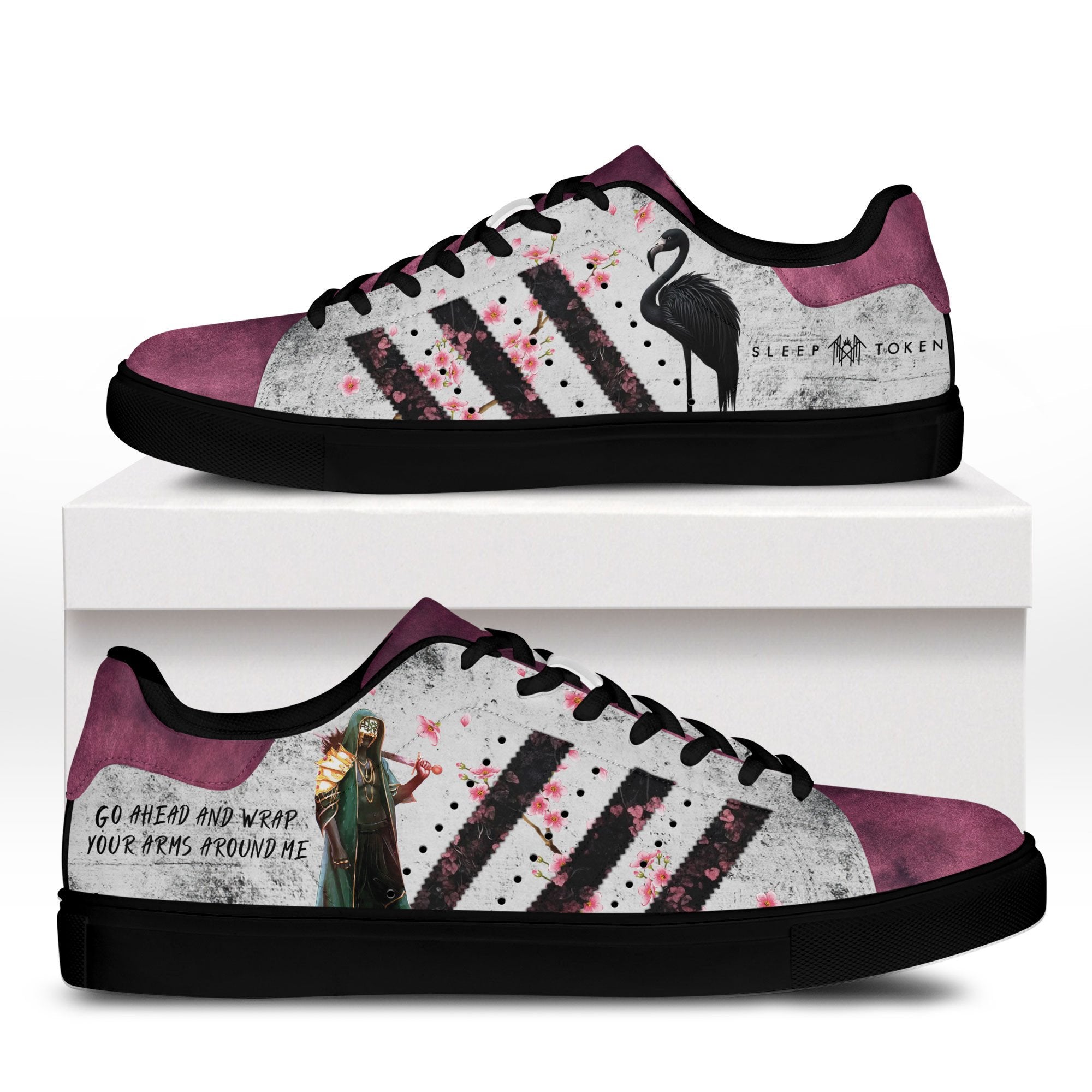 Ideafootwear Sleep Token Skate Stan Shoes Sneakes For Men And Women 5