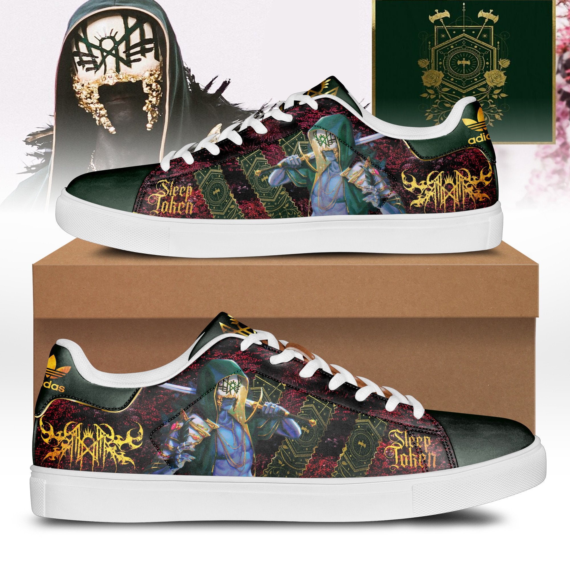 Ideafootwear Sleep Token Skate Stan Shoes Sneakes For Men And Women 1