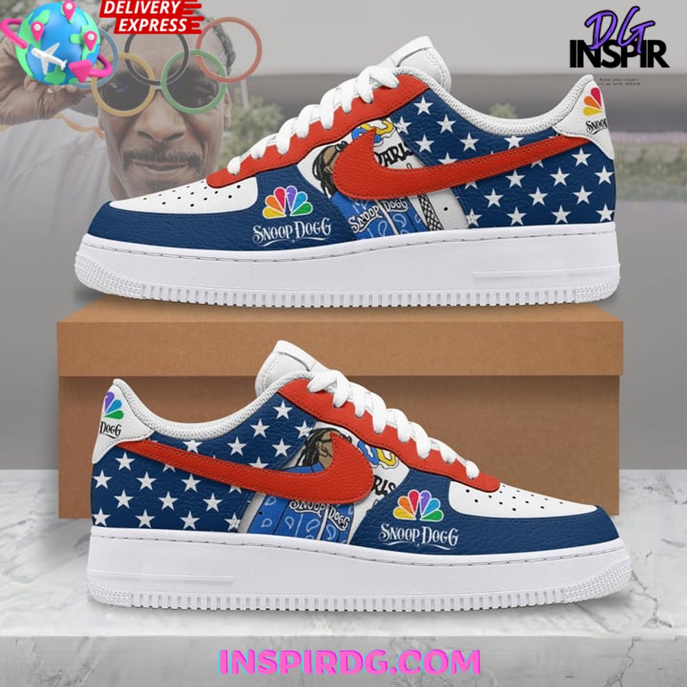 Ideafootwear Snoop Dogg x Olympic Paris Air Low-Top Sneakers Shoes For Men And Women 1