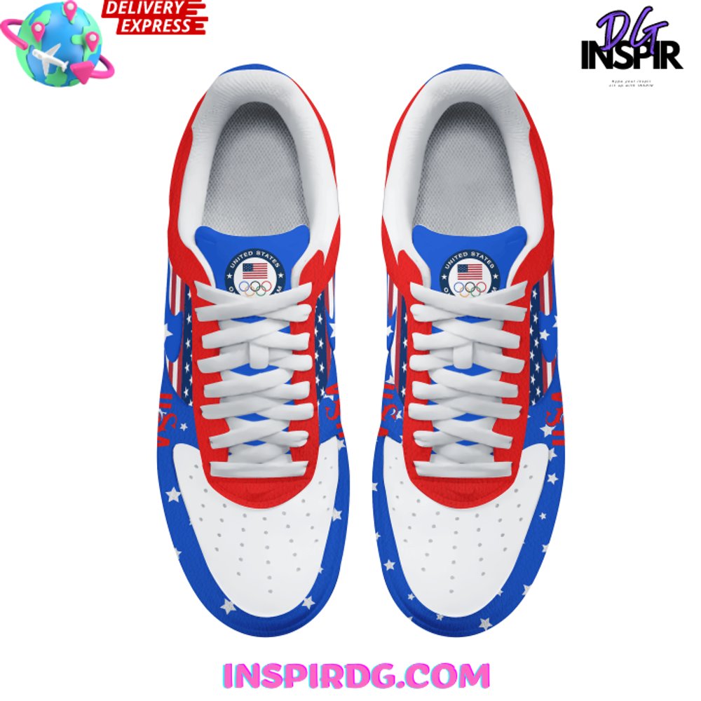 Ideafootwear Snoop Dogg x United States Olympic Air Low-Top Sneakers Shoes For Men And Women 1