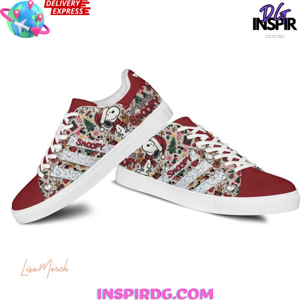 Ideafootwear Snoopy Skate Stan Shoes Sneakes For Men And Women 3