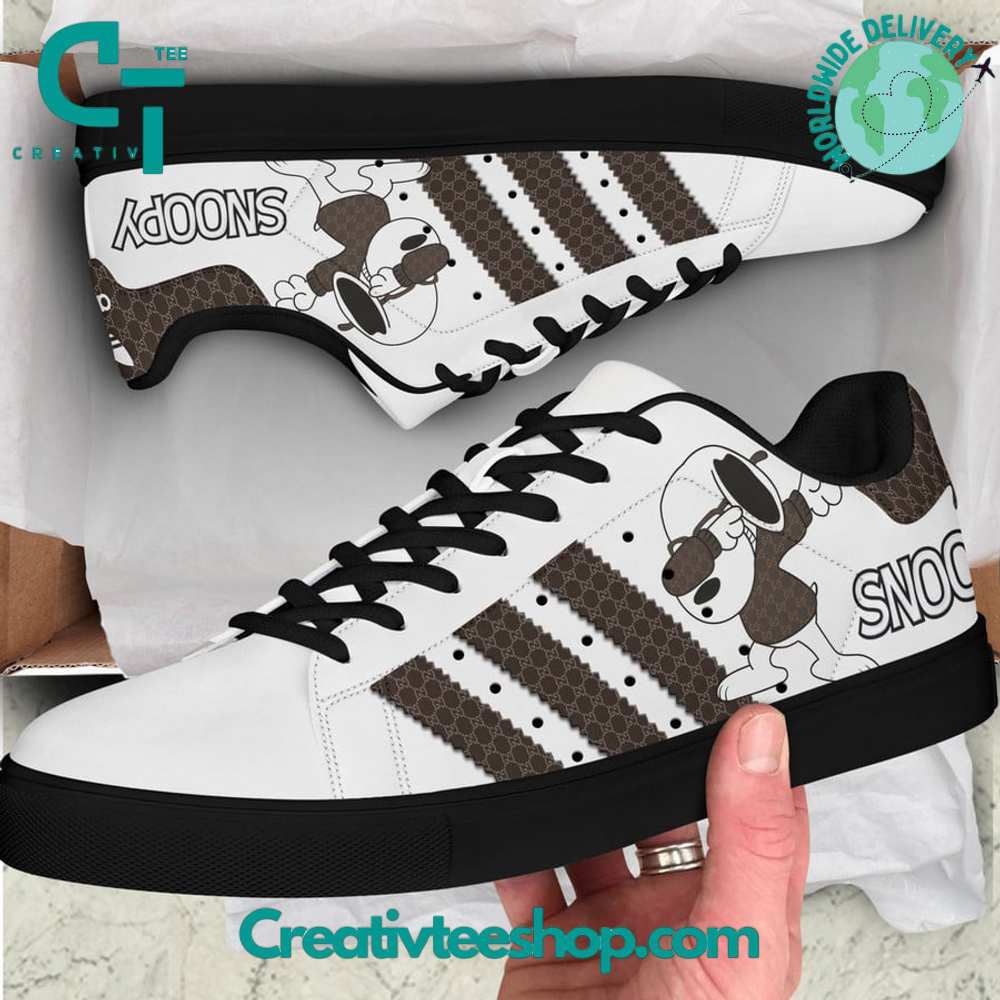 Ideafootwear Snoopy Skate Stan Shoes Sneakes For Men And Women 1