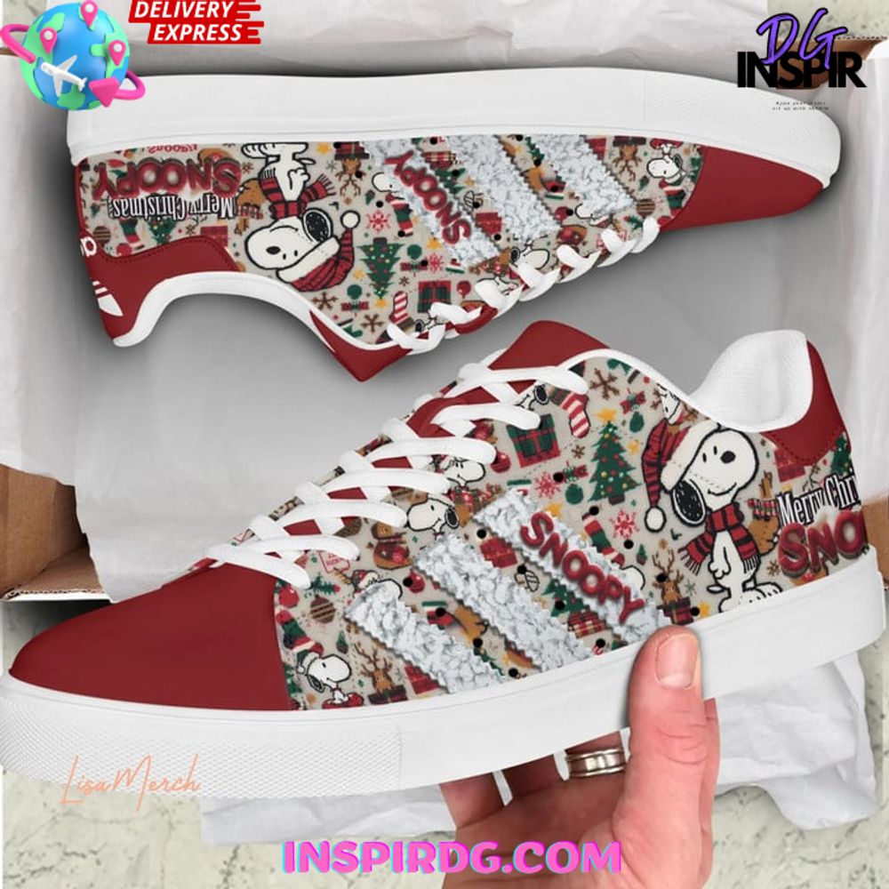 Ideafootwear Snoopy Skate Stan Shoes Sneakes For Men And Women 3