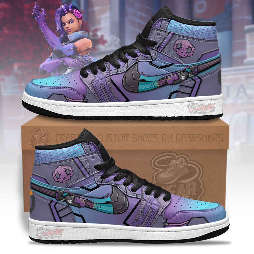 Ideafootwear Sombra Overwatch AJ1 High Sneakers Shoes For Men And Women 1