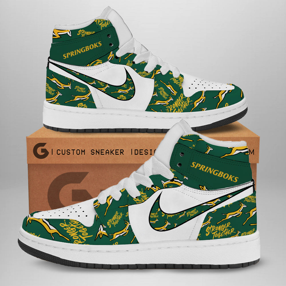 Ideafootwear South Africa National AJ1 High Sneakers Shoes For Men And Women 1