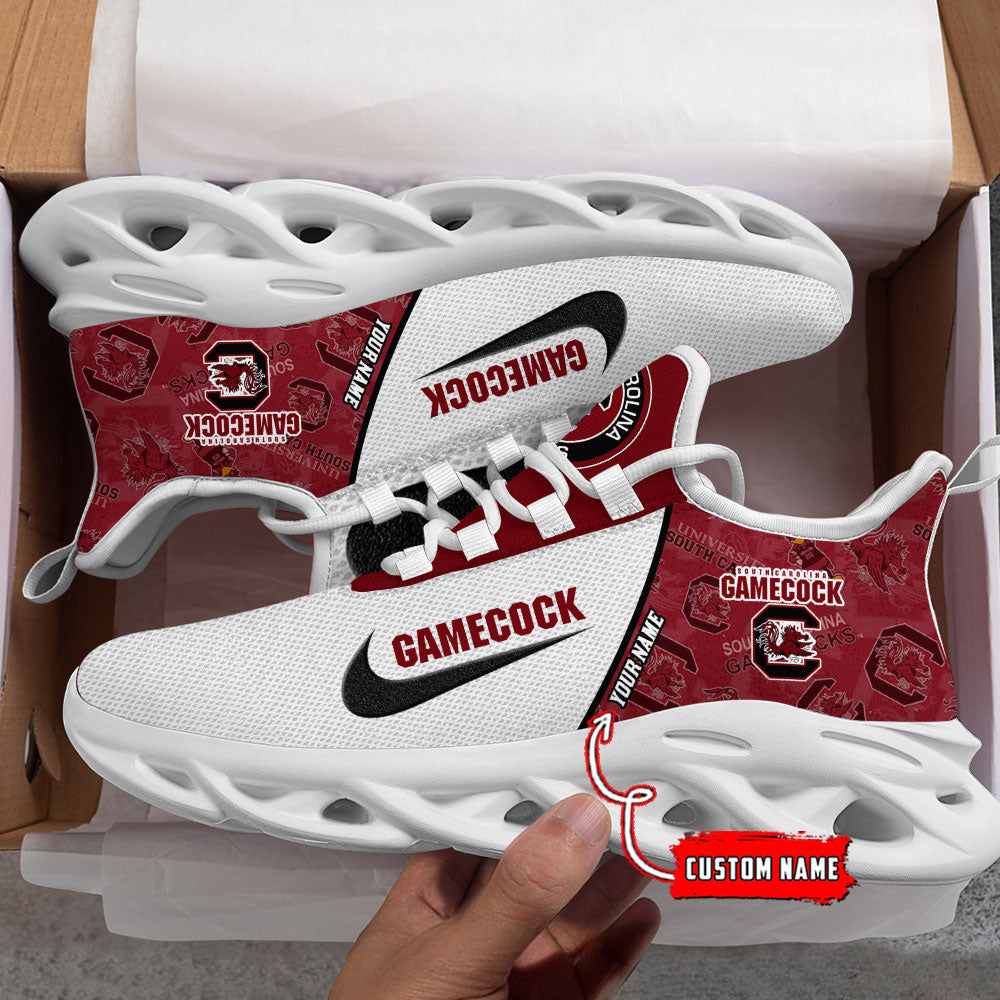 Ideafootwear South Carolina Gamecocks Max Soul Shoes Sneakers For Men And Women 1