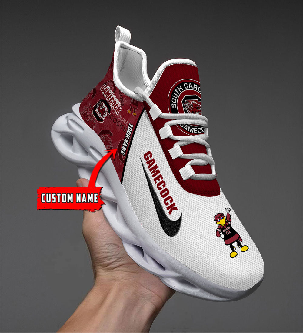 Ideafootwear South Carolina Gamecocks Max Soul Shoes Sneakers For Men And Women 1