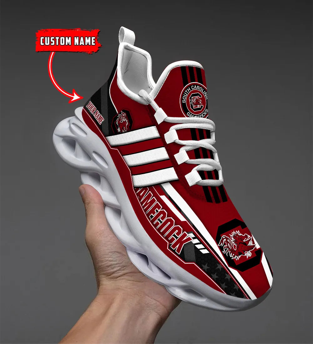 Ideafootwear South Carolina Gamecocks Max Soul Shoes Sneakers For Men And Women 3