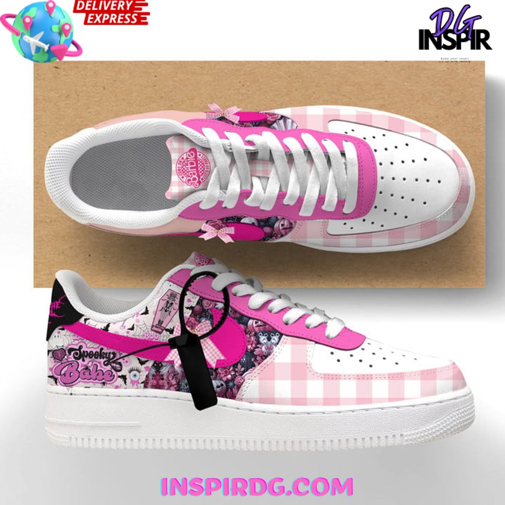 Ideafootwear Spooky Barbie Girl Air Low-Top Sneakers Shoes For Men And Women 1