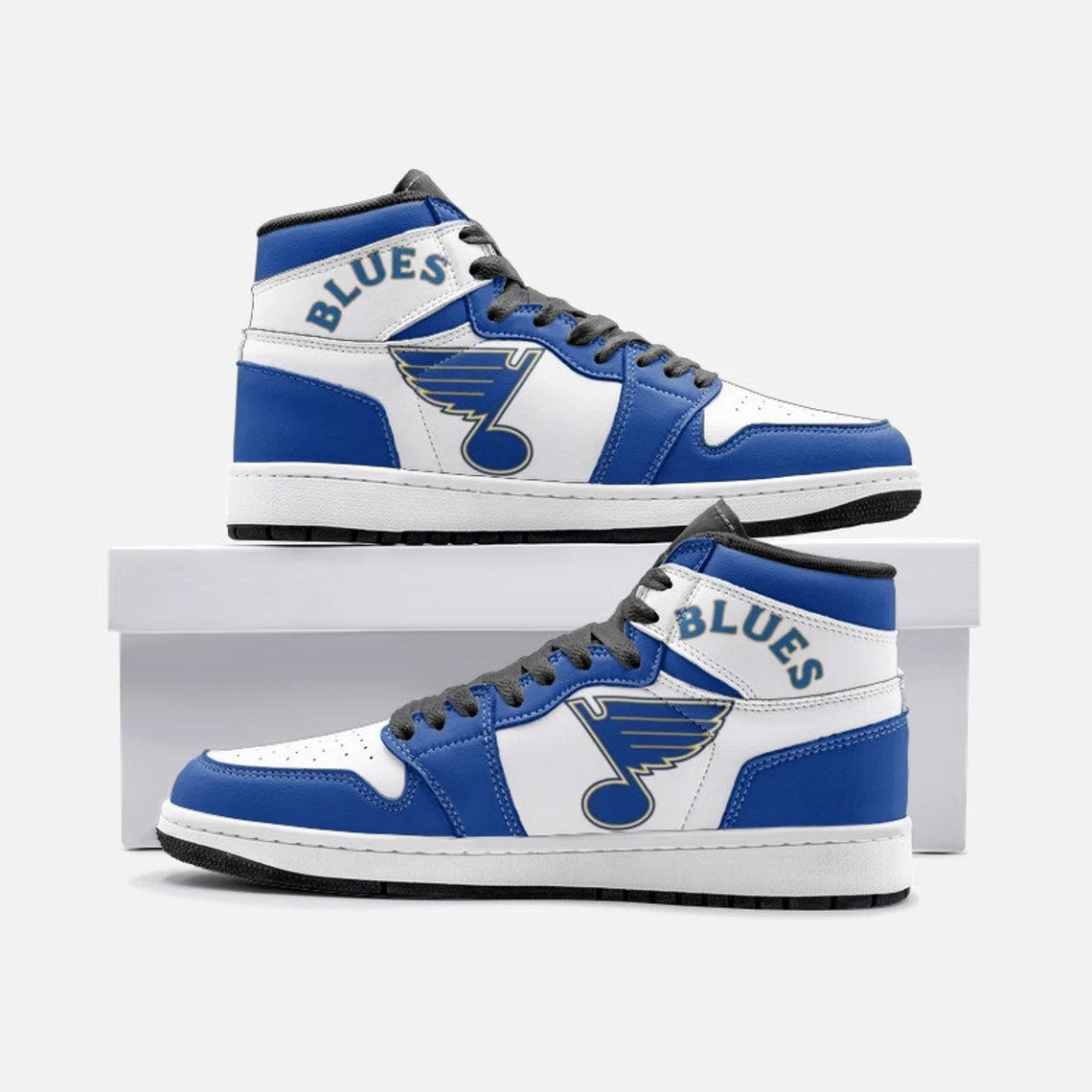 Ideafootwear St. Louis Blues AJ1 High Sneakers Shoes For Men And Women 4