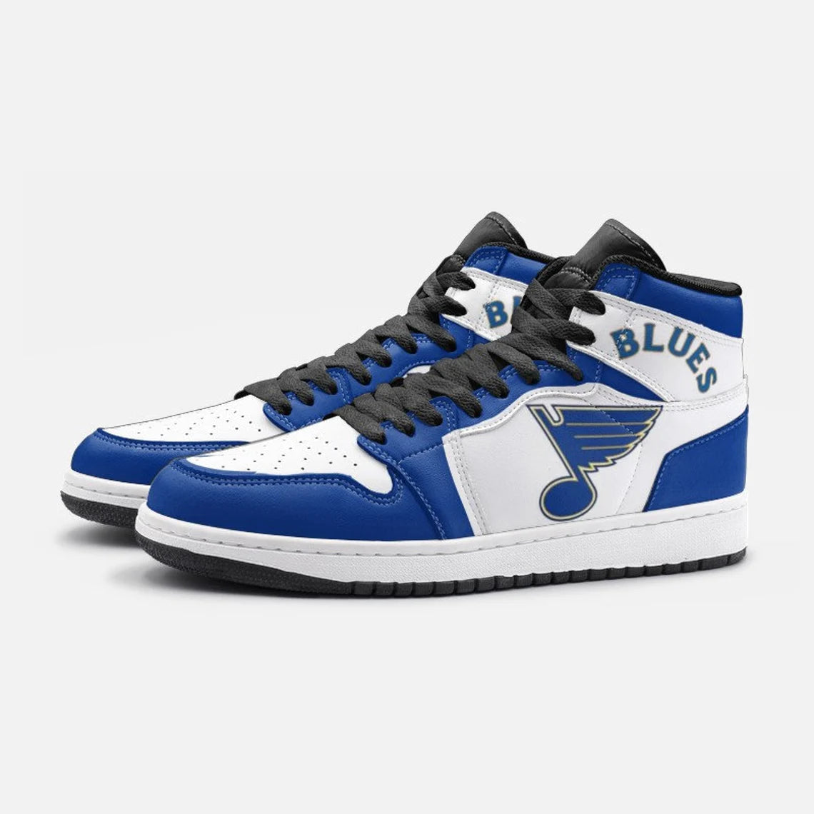 Ideafootwear St. Louis Blues AJ1 High Sneakers Shoes For Men And Women 4