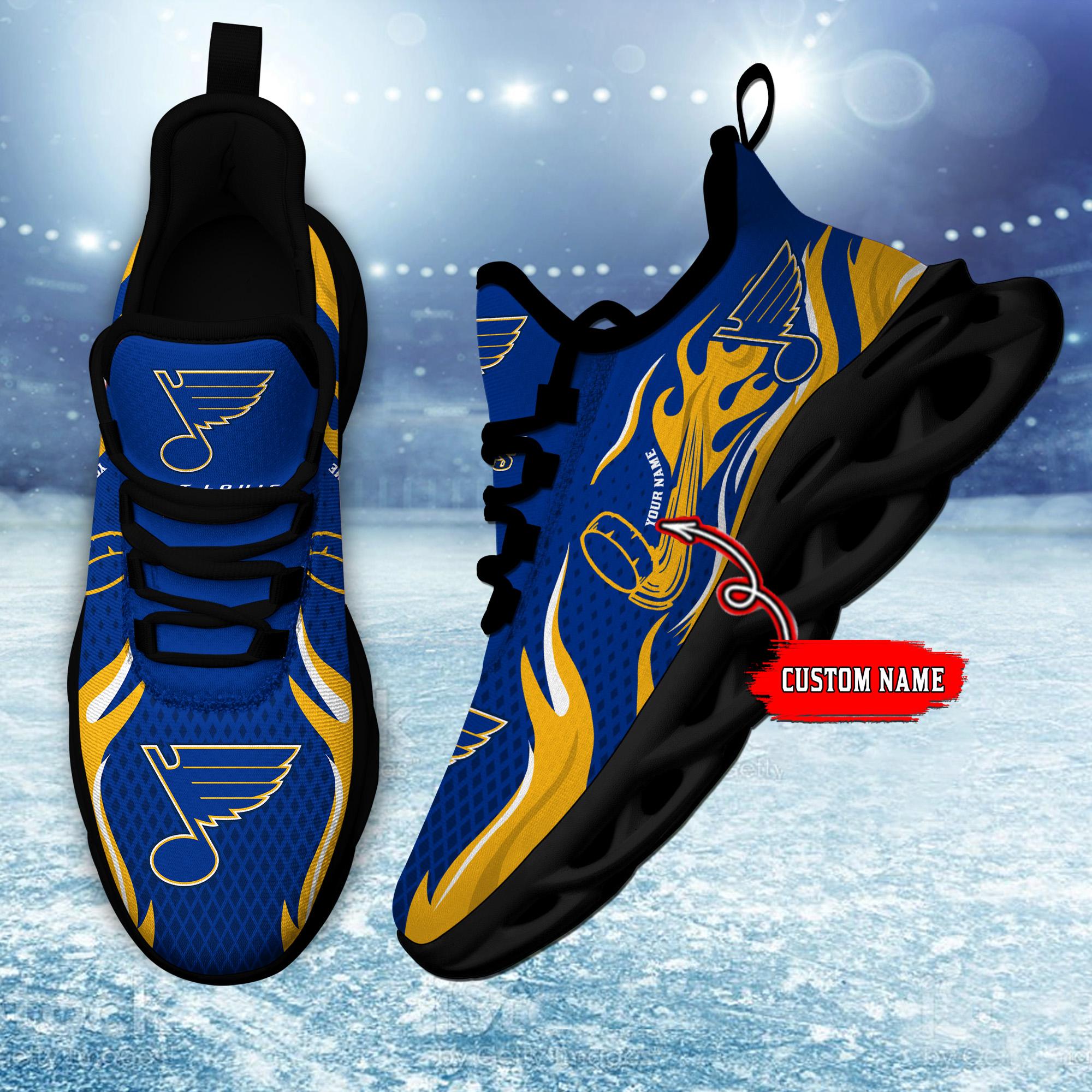 Ideafootwear St Louis Blues Max Soul Shoes Sneakers For Men And Women 3