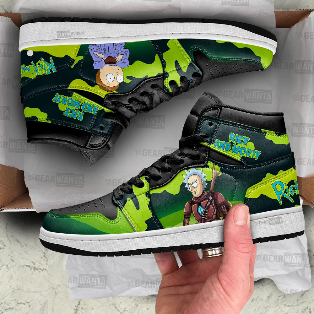 Ideafootwear Star Wars AJ1 High Sneakers Shoes For Men And Women 16