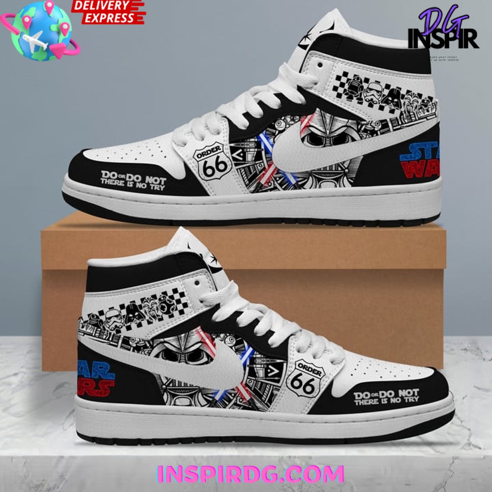 Ideafootwear Star Wars AJ1 High Sneakers Shoes For Men And Women 17