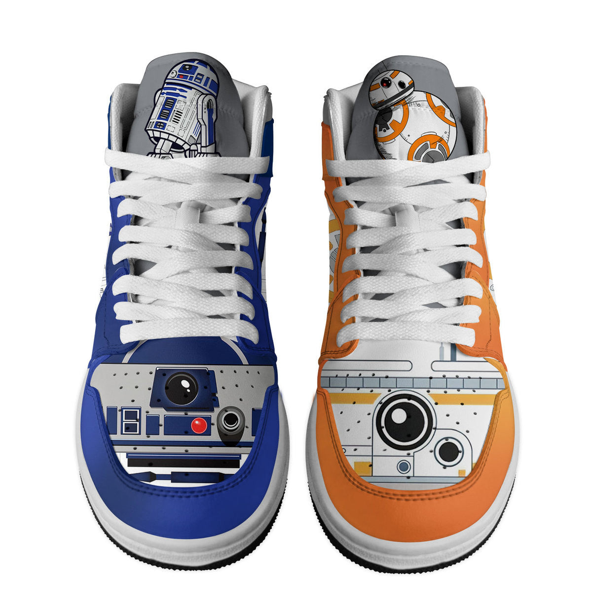 Ideafootwear Star Wars AJ1 High Sneakers Shoes For Men And Women 19