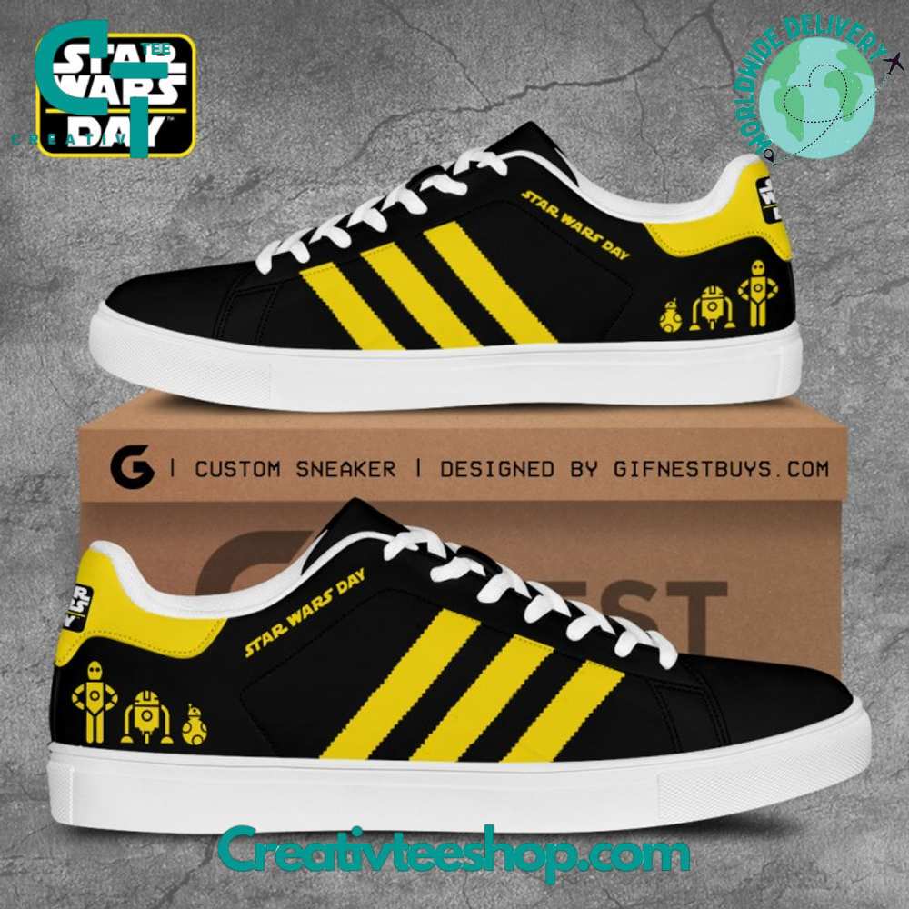 Ideafootwear Star Wars Skate Stan Shoes Sneakes For Men And Women 4