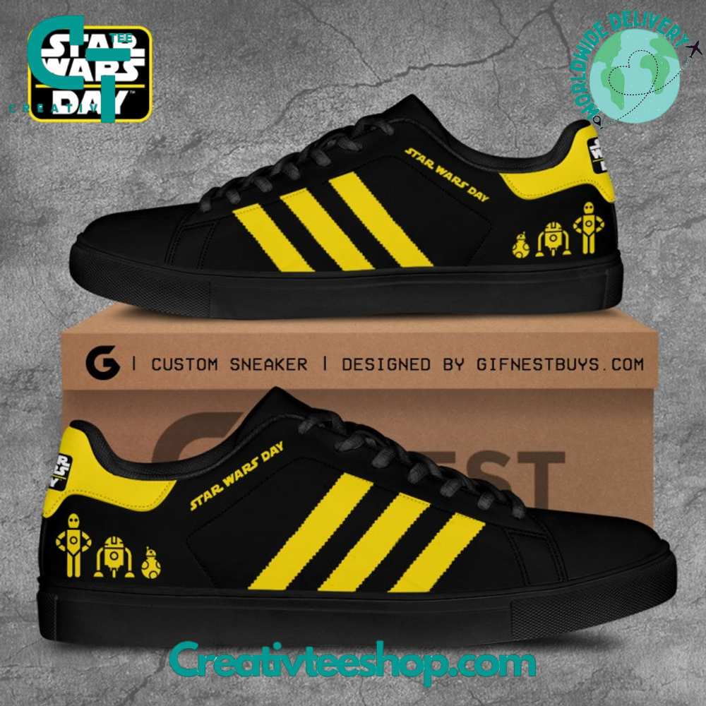 Ideafootwear Star Wars Skate Stan Shoes Sneakes For Men And Women 4