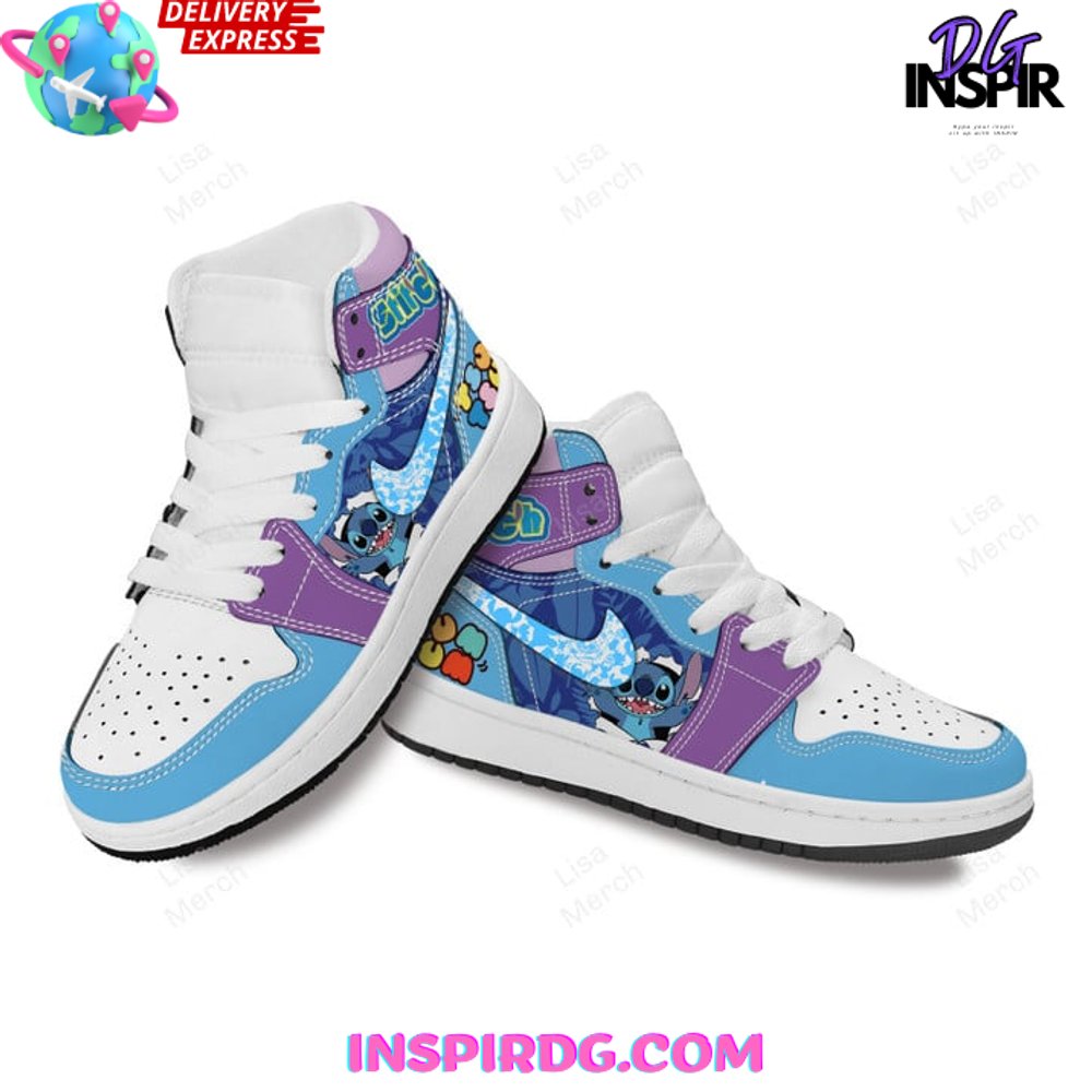 Ideafootwear Stitch AJ1 High Sneakers Shoes For Men And Women 4