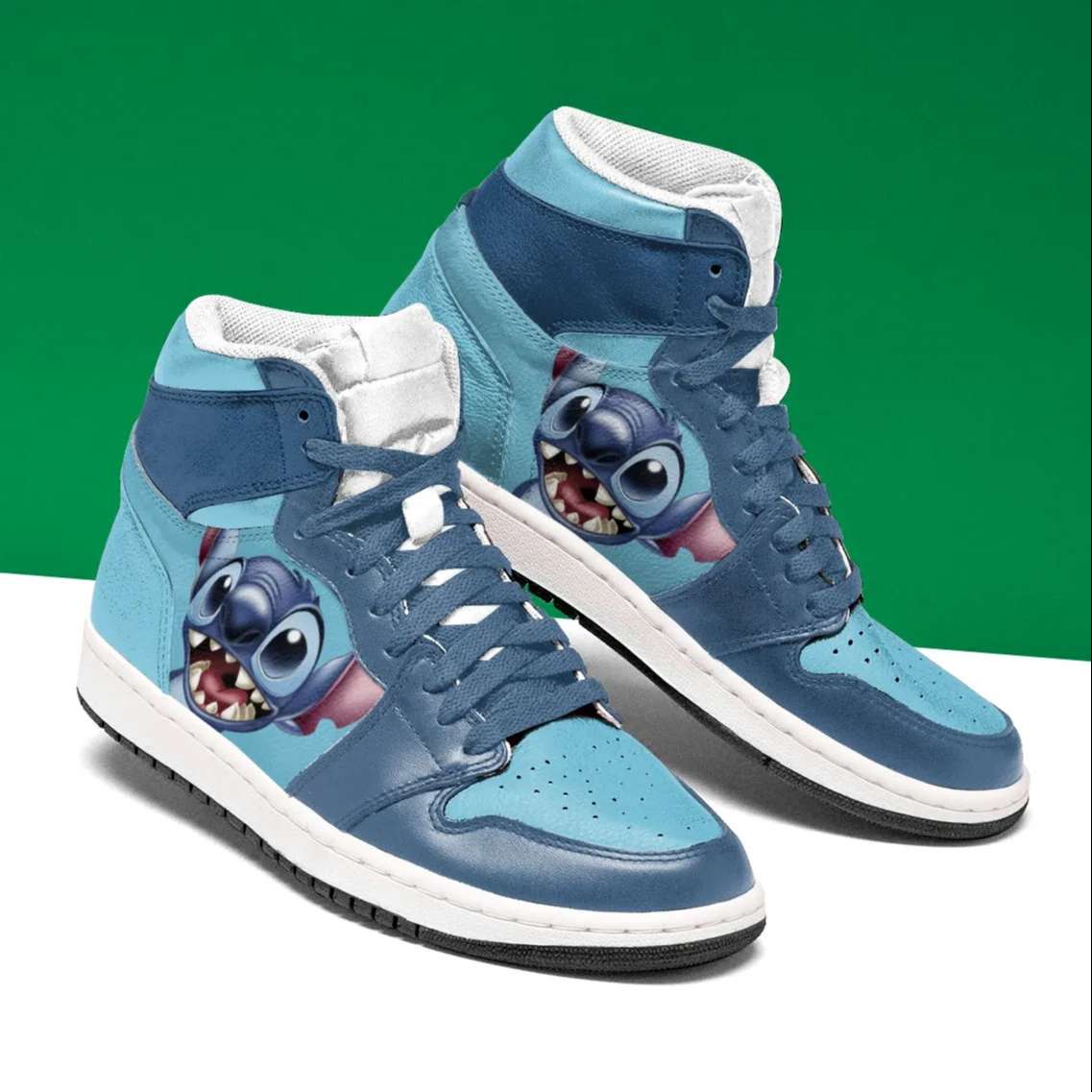 Ideafootwear Stitch AJ1 High Sneakers Shoes For Men And Women 3