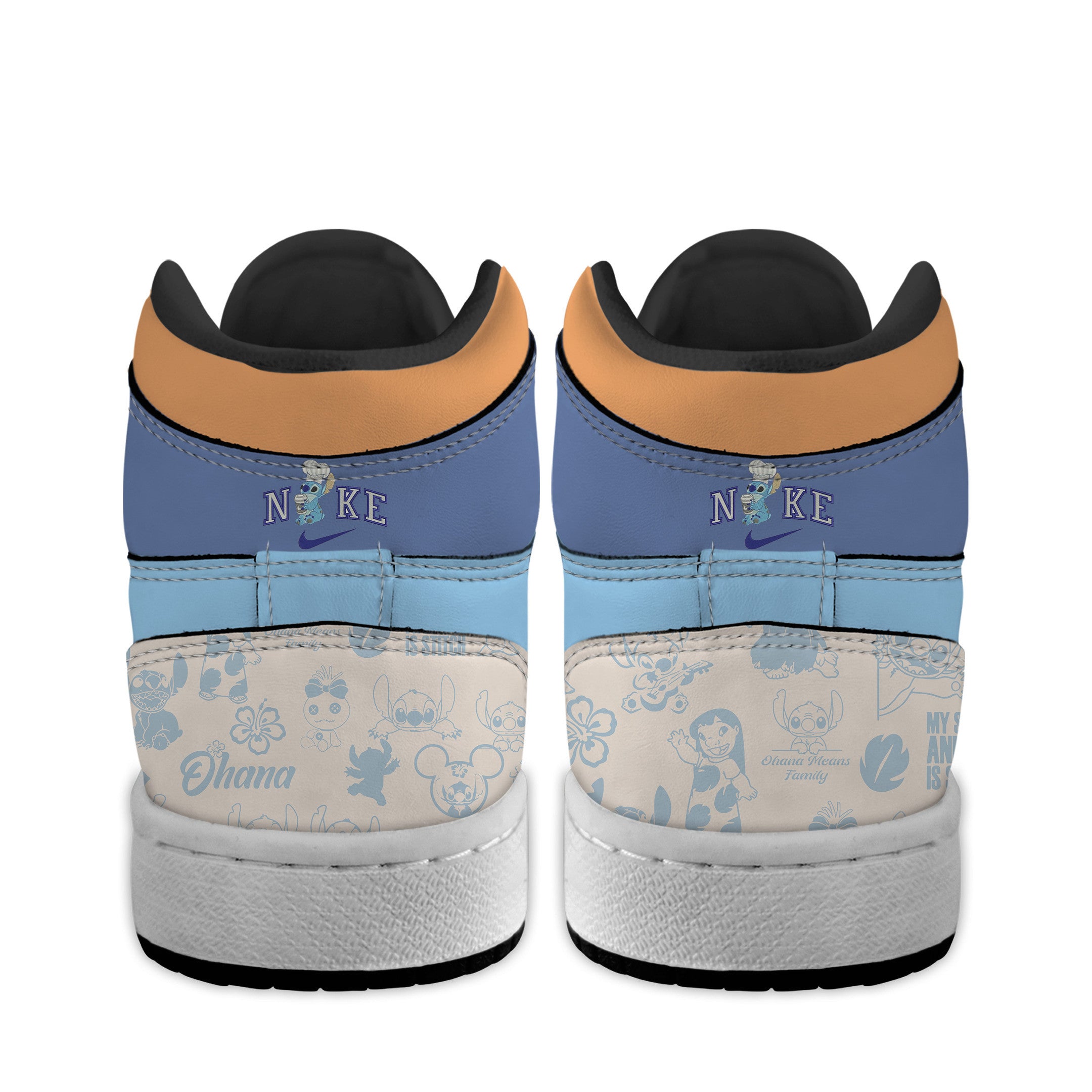 Ideafootwear Stitch AJ1 High Sneakers Shoes For Men And Women 13