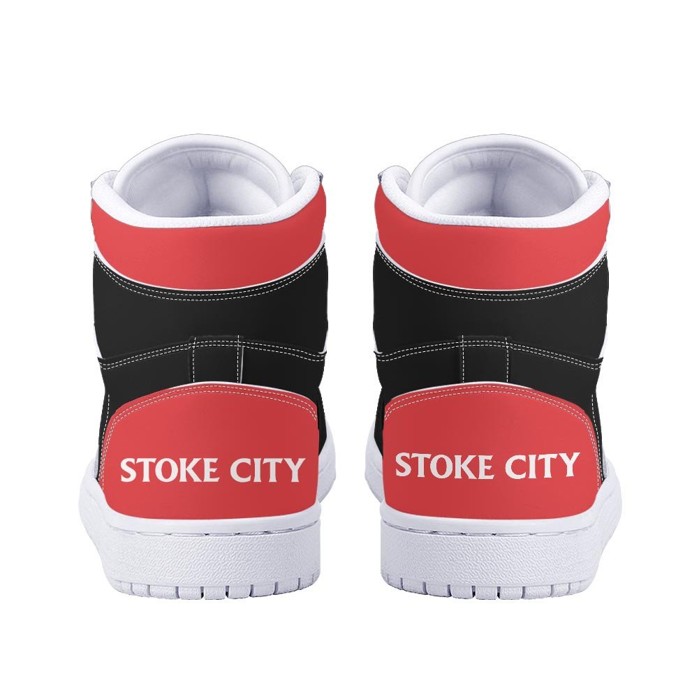 Ideafootwear Stoke City AJ1 High Sneakers Shoes For Men And Women 1