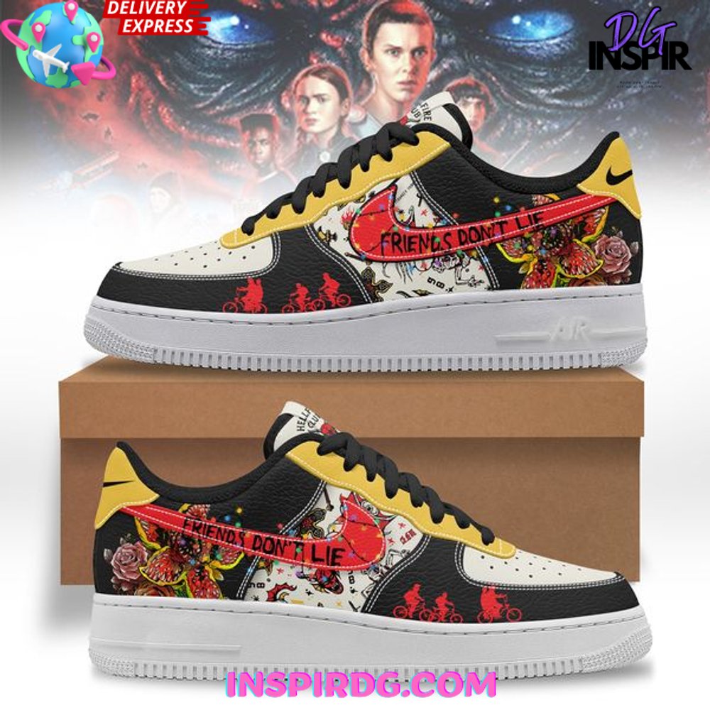 Ideafootwear Stranger Things Air Low-Top Sneakers Shoes For Men And Women 2